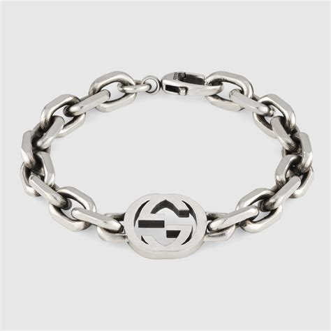 bracciale gucci argento usato|Bracciali di lusso Gucci in argento .